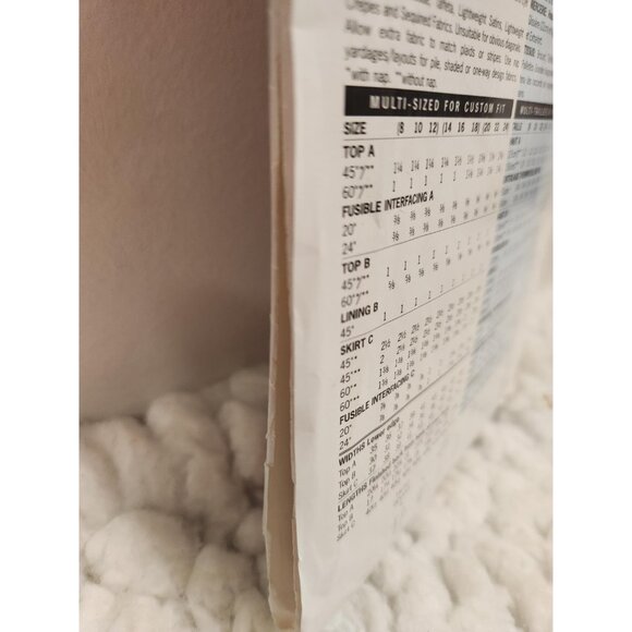 See & Sew 3688 Dress and Top | Size 14–18 Pullover | Uncut | Yes! It’s Easy - Picture 11 of 11